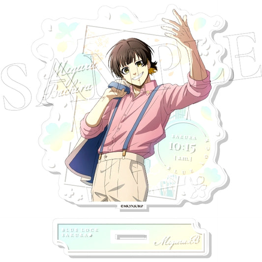 Meguru Bachira 2. SAKURA Acrylic Stand Blue Lock [USED]