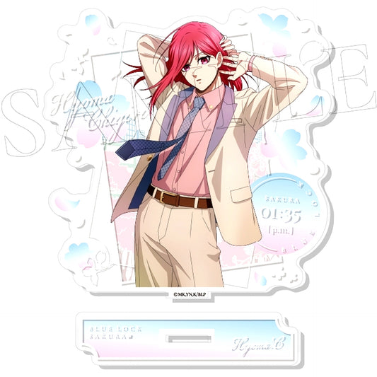 Hyoma Chigiri 3. SAKURA Acrylic Stand Blue Lock [USED]