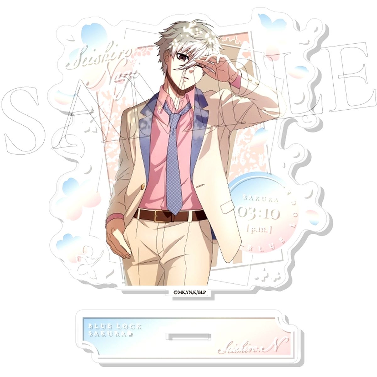 Seishiro Nagi 4 Sakura Blue Lock Acrylic Stand [USED]