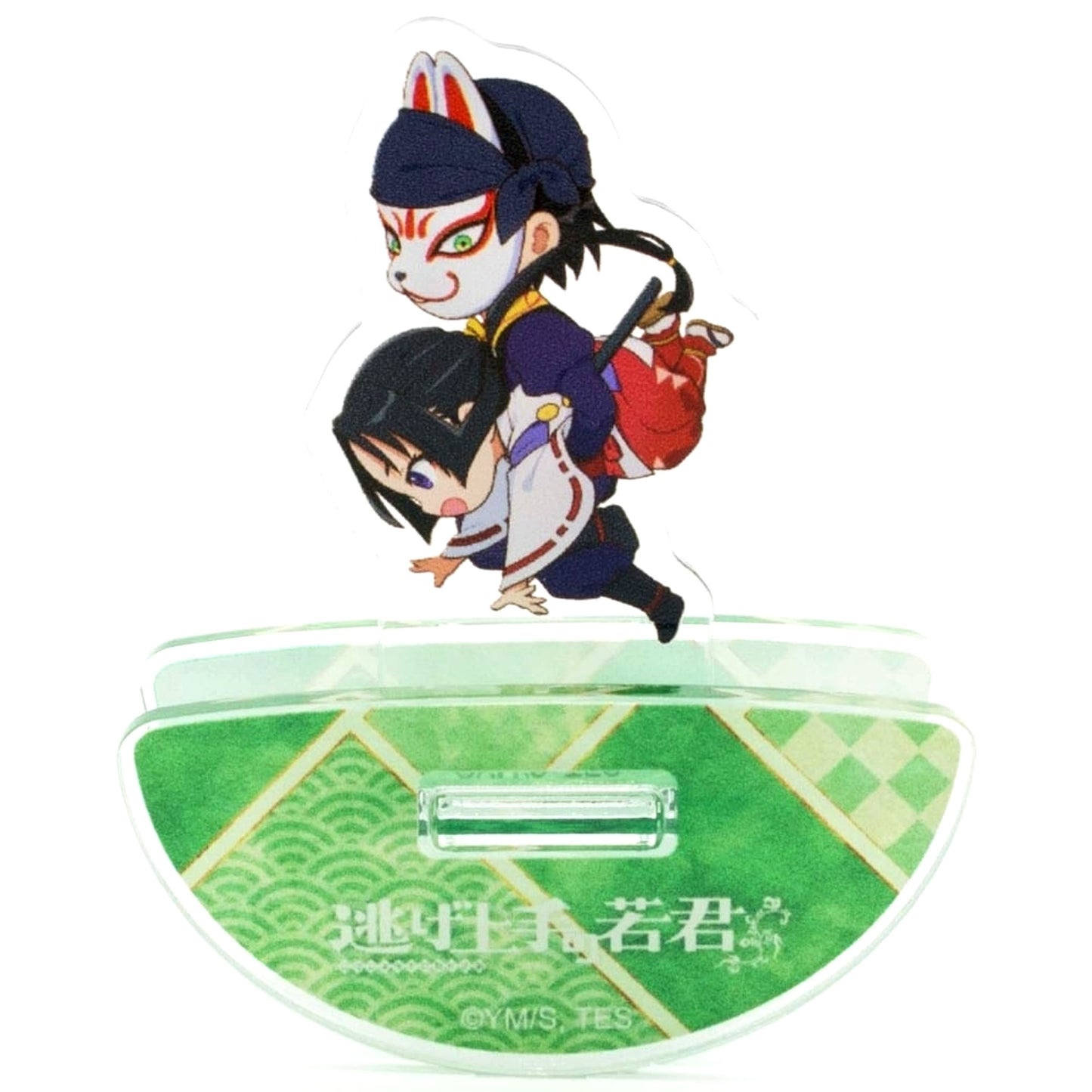Tokiyuki and Genba Acrylic Stand Shatt to Nigejozu! The Elusive Samurai [USED]