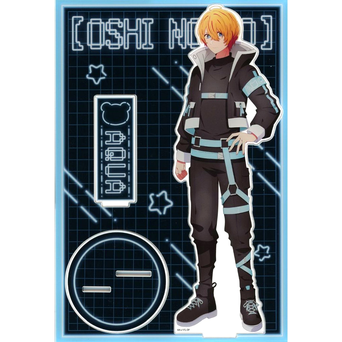 Aqua MEGA Acrylic Stand Bundle Bonus for Oshi no Ko x Don Quijote Oshi Bukuro Aqua Set [USED]