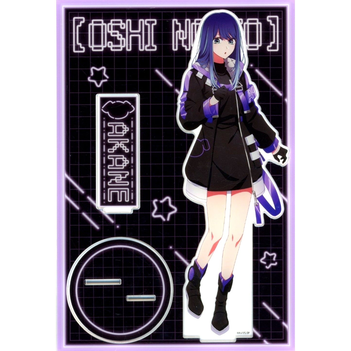 Akane Kurokawa MEGA Acrylic Stand Bundle Bonus for Oshi no Ko x Don Quijote Oshi Bukuro Akane Kurokawa Set [USED]