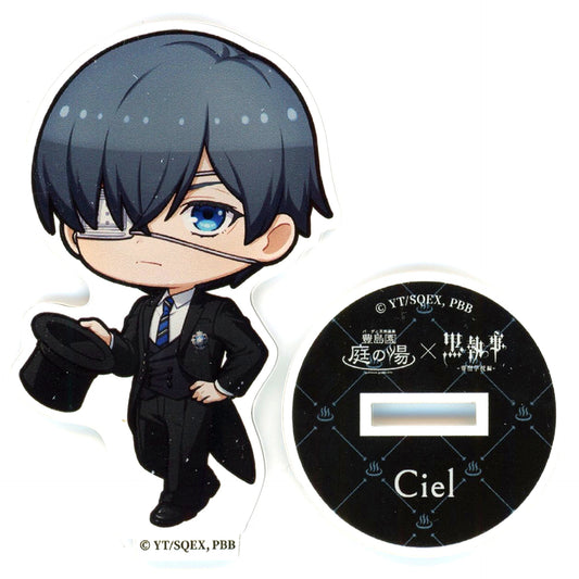 Ciel Phantomhive Trading Mini Acrylic Stand Black Butler: Public School Arc x Niwa no Yu [USED]