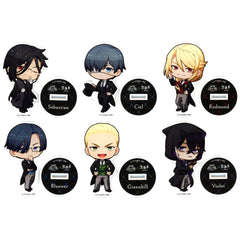 Set of 6 Black Butler: Public School Arc x Niwa no Yu Trading Mini Acrylic Stand [USED]