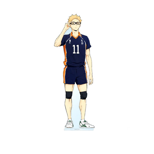 03. Kei Tsukishima Borderless Acrylic Stand Haikyu!! [USED]