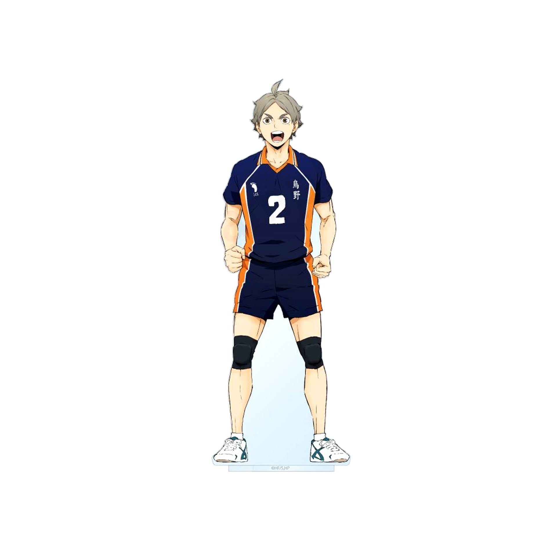 08. Koshi Sugawara Borderless Acrylic Stand Haikyu!! [USED]