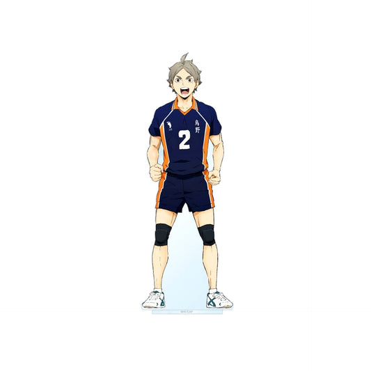 08. Koshi Sugawara Borderless Acrylic Stand Haikyu!! [USED]