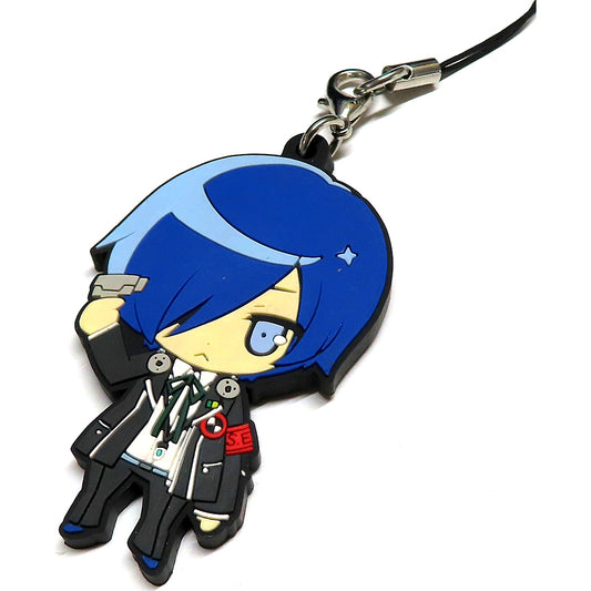 Makoto Yuki Persona 3 The Movie #1 Spring of Birth Rubber Strap Happy Kuji Prize F [USED]