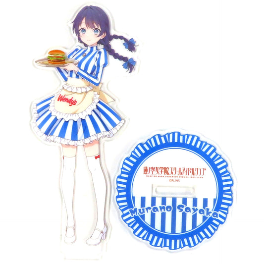 Sayaka Murano Love Live! Hasunosora Girls' High School Idol Club x Wendy's First Kitchen Acrylic Stand [USED]