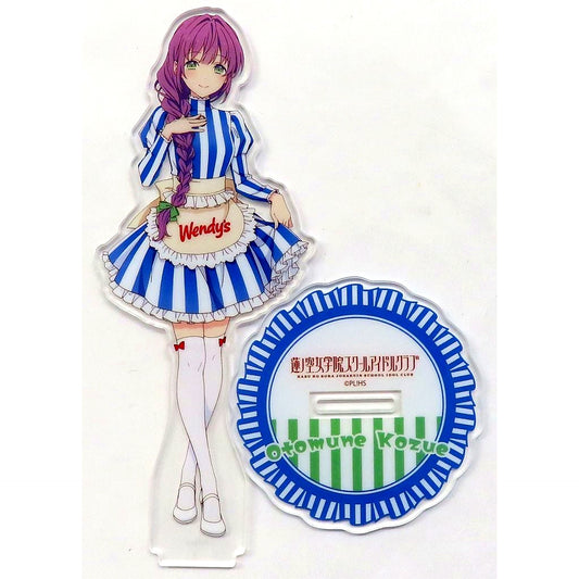 Kozue Otomune Love Live! Hasunosora Girls High School Idol Club Acrylic Stand x Wendys First Kitchen [USED]