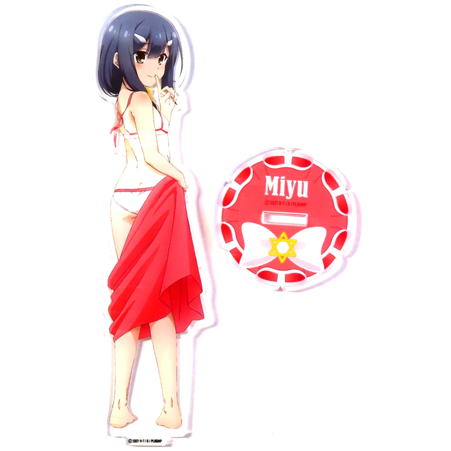 Miyu Edelfelt Tanned Swimsuit Fate/kaleid liner Prisma Illya Licht Nameless Girl Movie BIG Acrylic Stand [USED]