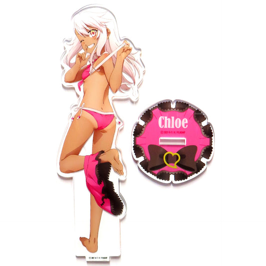 Chloe von Einzbern Tanned Swimsuit Fate/kaleid liner Prisma Illya Licht Nameless Girl Movie BIG Acrylic Stand [USED]