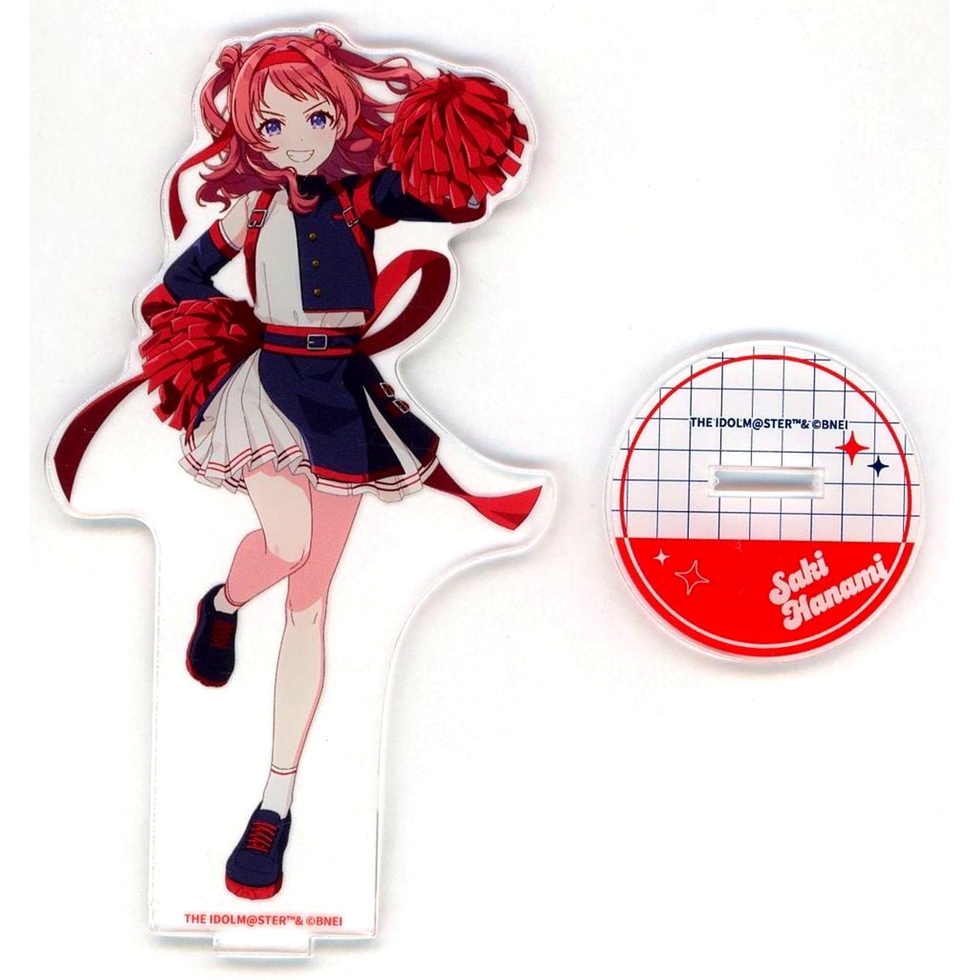 Saki Hanamami Gakuen Idolmaster Acrylic Stand Seven Net Limited [USED]