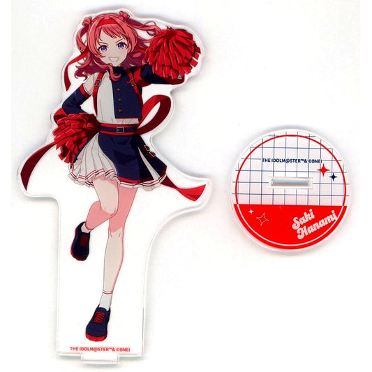 Saki Hanamami Gakuen Idolmaster Acrylic Stand Seven Net Limited [USED]
