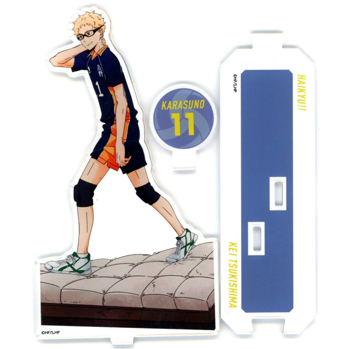 Kei Tsukishima Acrylic Stand Haikyu!! Movie Battle of the Garbage Dump Exhibition [USED]