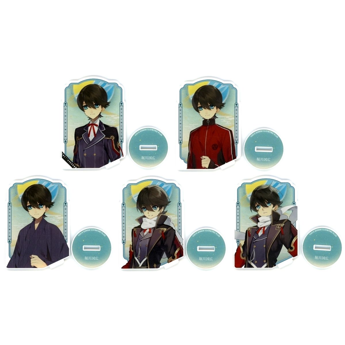 Horikawa Kunihiro Touken Ranbu ONLINE Square Acrylic Stand Set [USED]