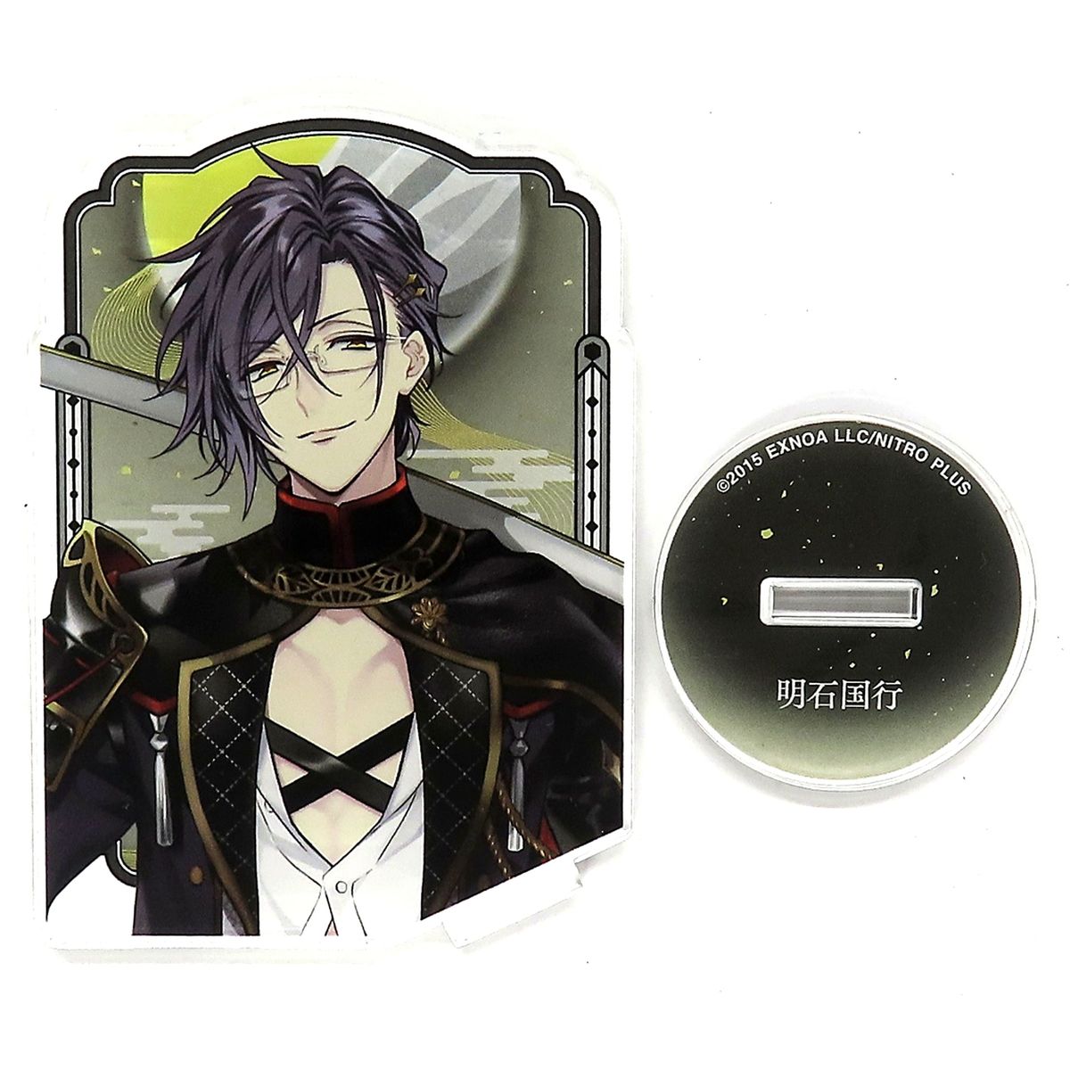 Akashi Kuniyuki Touken Ranbu ONLINE Square Acrylic Stand Kiwami [USED]