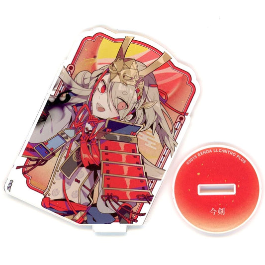 Imanotsurugi Touken Ranbu ONLINE Square Acrylic Stand Kiwami Battle [USED]