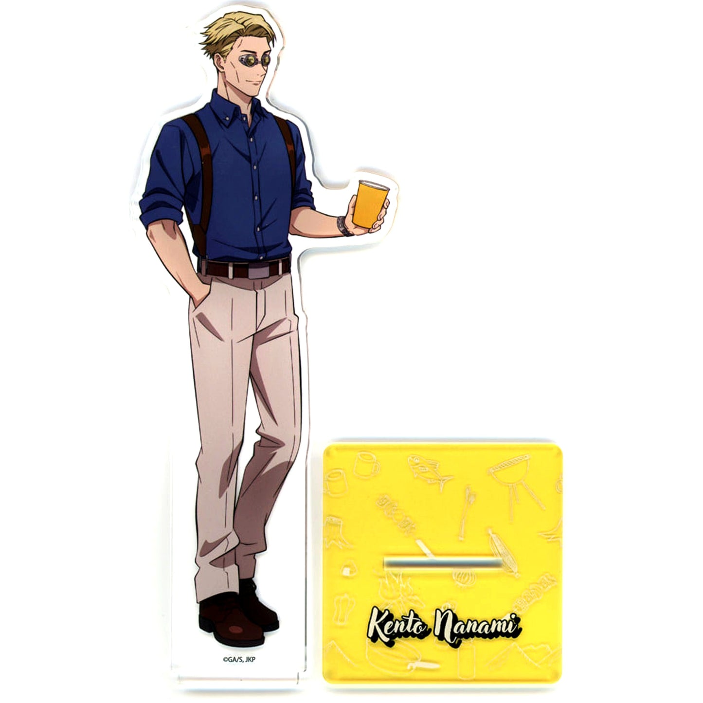 Kento Nanami Jujutsu Kaisen x Yomiuriland 2024 Jumbo Acrylic Stand BBQ ver. [USED]