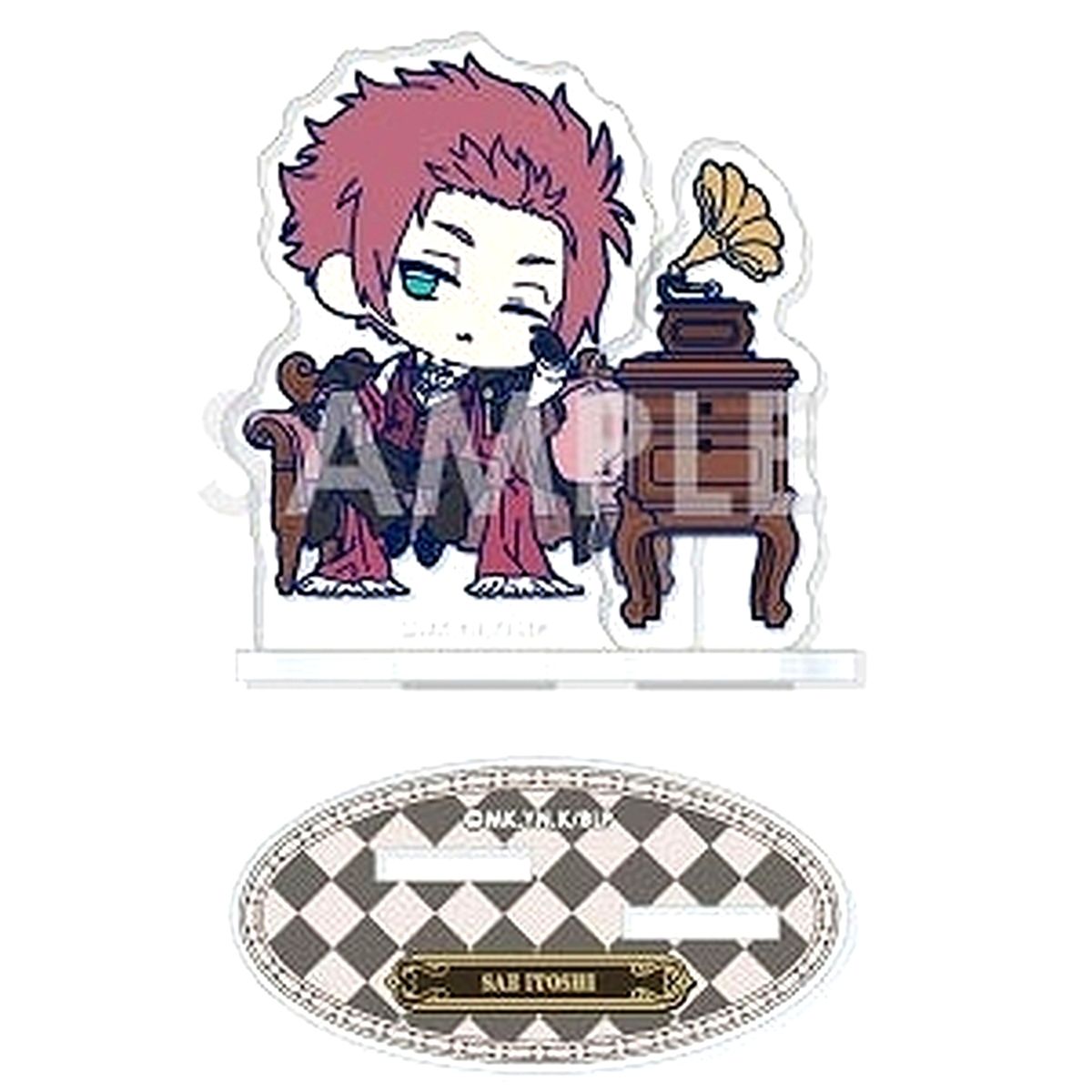 Sae Itoshi 3. Mini Character Acrylic Stand Vampire Vol.2 Blue Lock [USED]