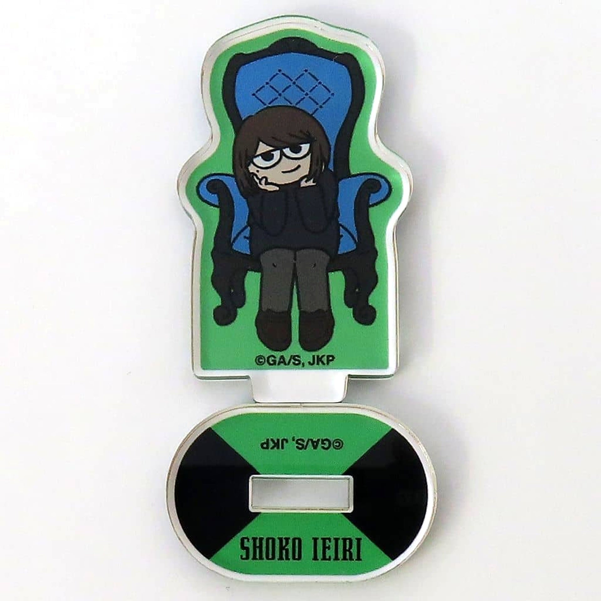 Jujutsu Kaisen PLAZA in Loft Jirori Shoko Ieiri Trading Mini Acrylic Stand Chair: Blue Acrylic Stands [USED]