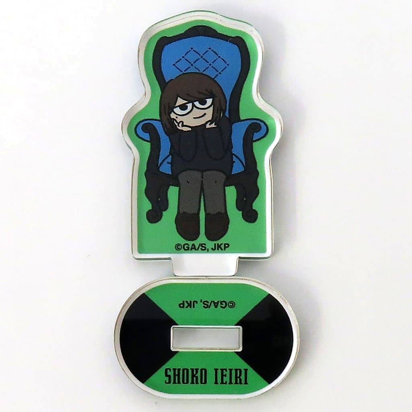 Jujutsu Kaisen PLAZA in Loft Jirori Shoko Ieiri Trading Mini Acrylic Stand Chair: Blue Acrylic Stands [USED]