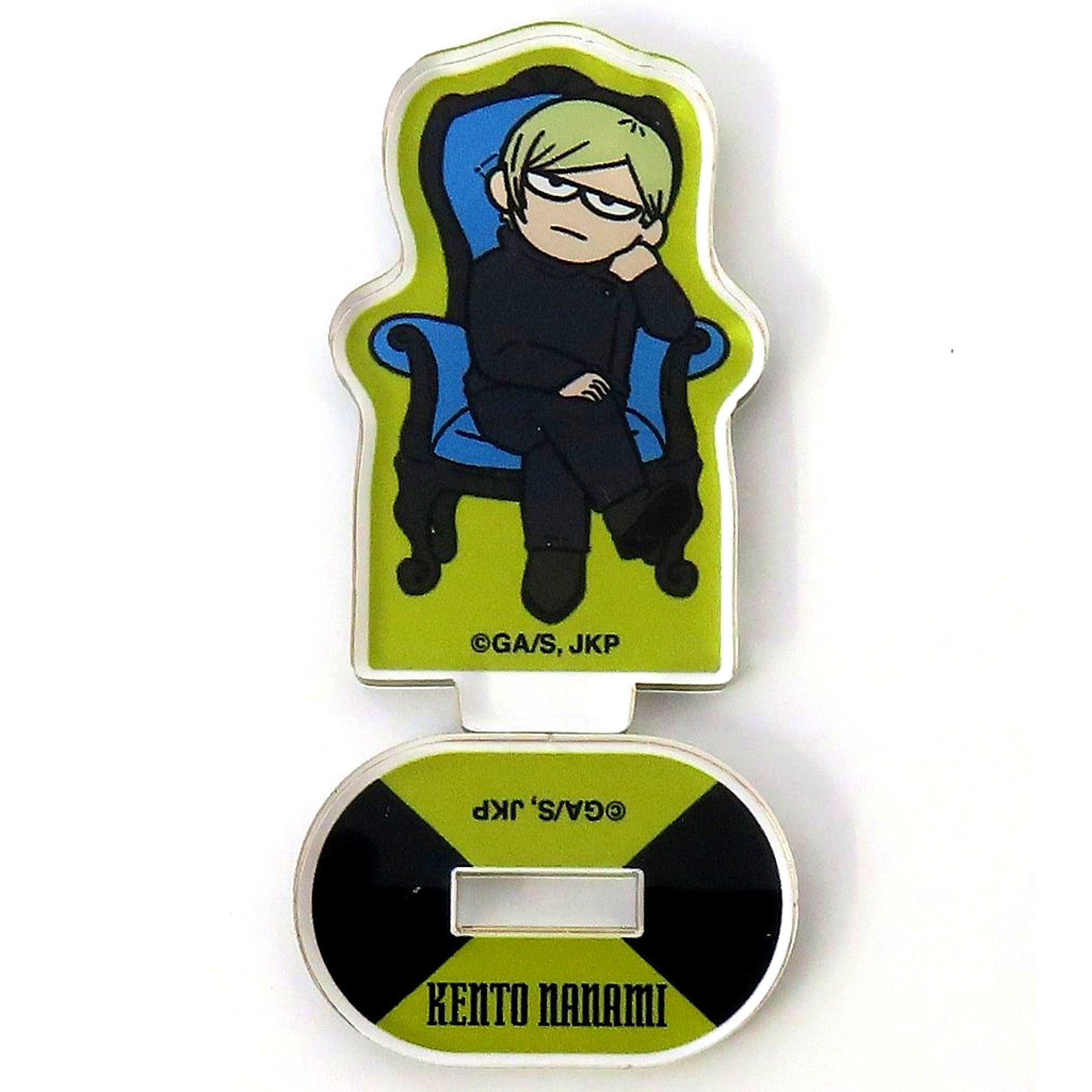 Kento Nanami Jujutsu Kaisen PLAZA in Loft Jirori Trading Mini Acrylic Stand Chair Blue [USED]