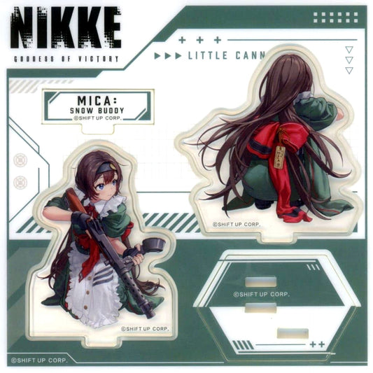 Mica: Snow Buddy Goddess of Victory: NIKKE Back View Acrylic Stand [USED]