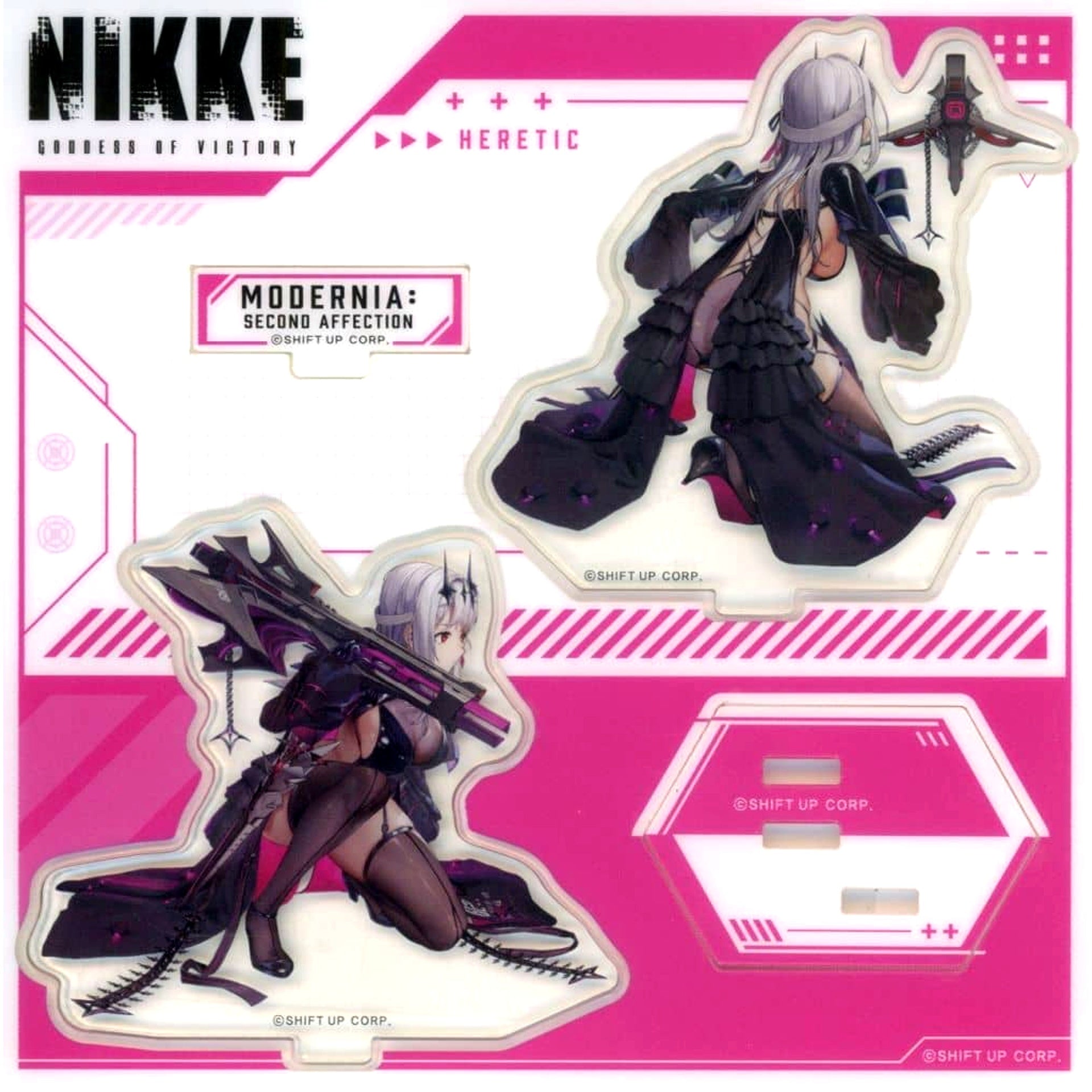 Modernia: Second Affection Goddess of Victory: NIKKE Back View Acrylic Stand [USED]