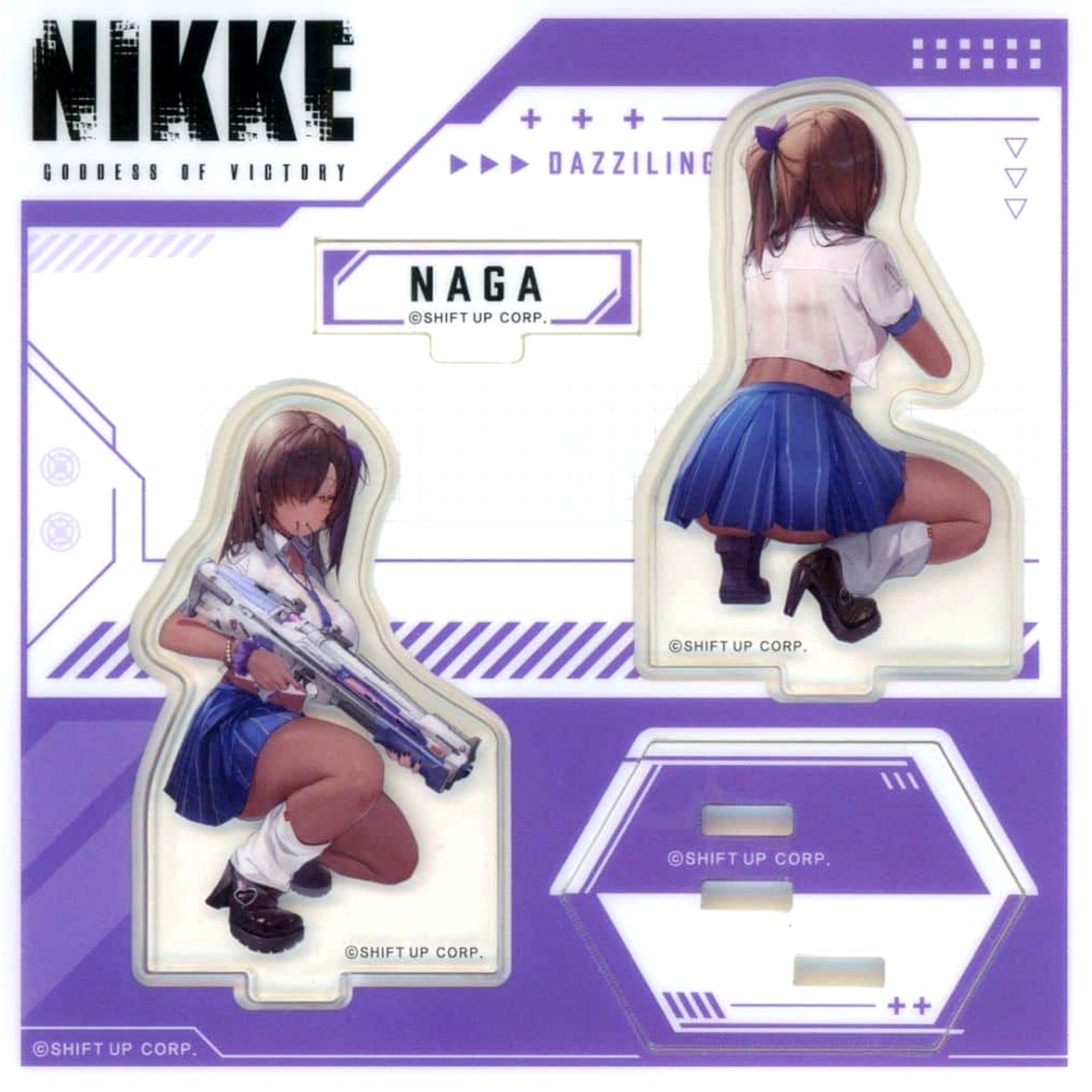 Naga Goddess of Victory: NIKKE Back View Acrylic Stand [USED]