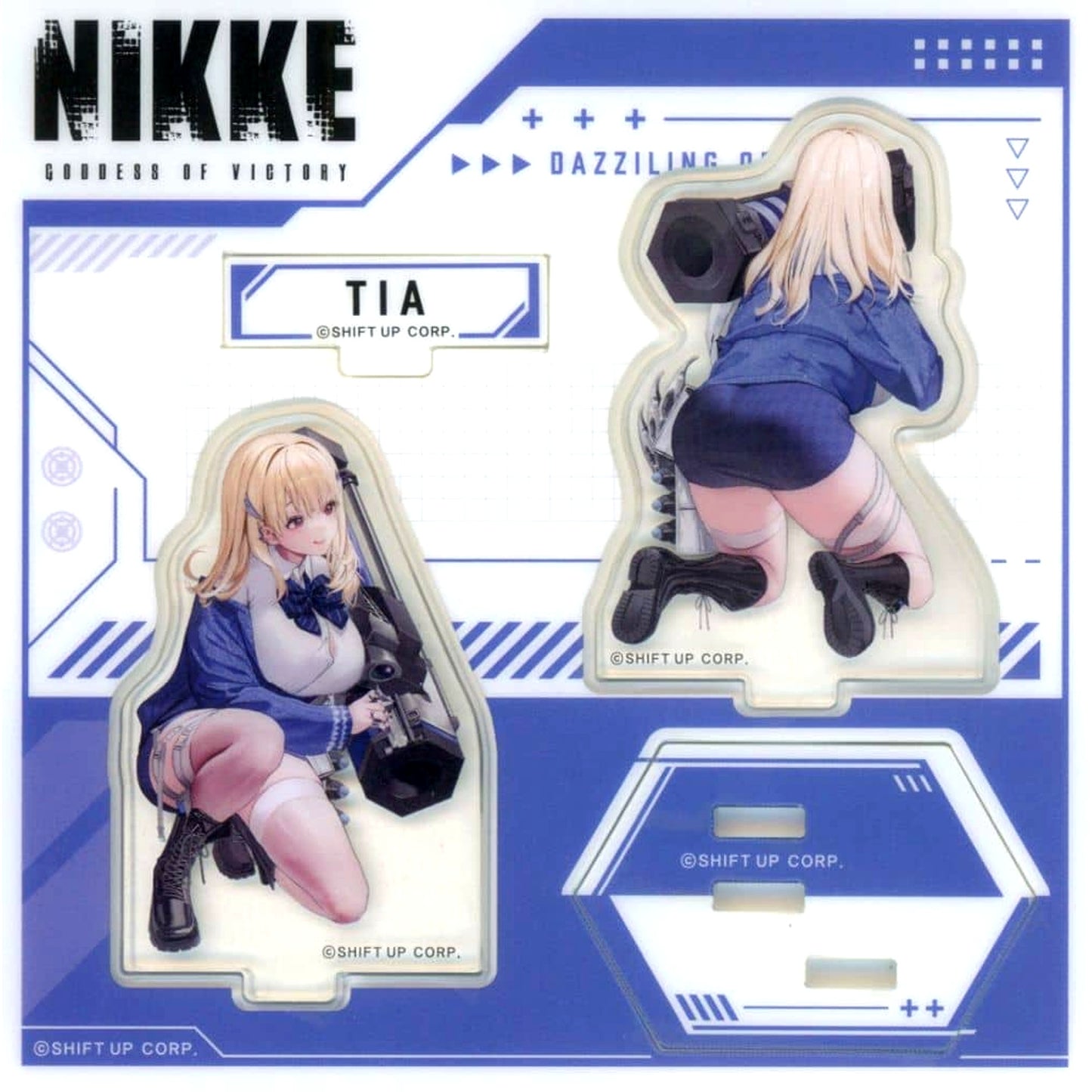 Tia Goddess of Victory: NIKKE Back View Acrylic Stand [USED]