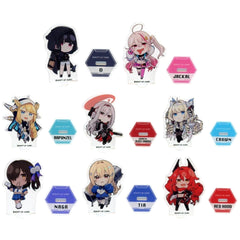 Goddess of Victory: Nikke Jackal & Others All 8 Types Set Mini Acrylic Stand Collection Vol.3 Acrylic Stands [USED]