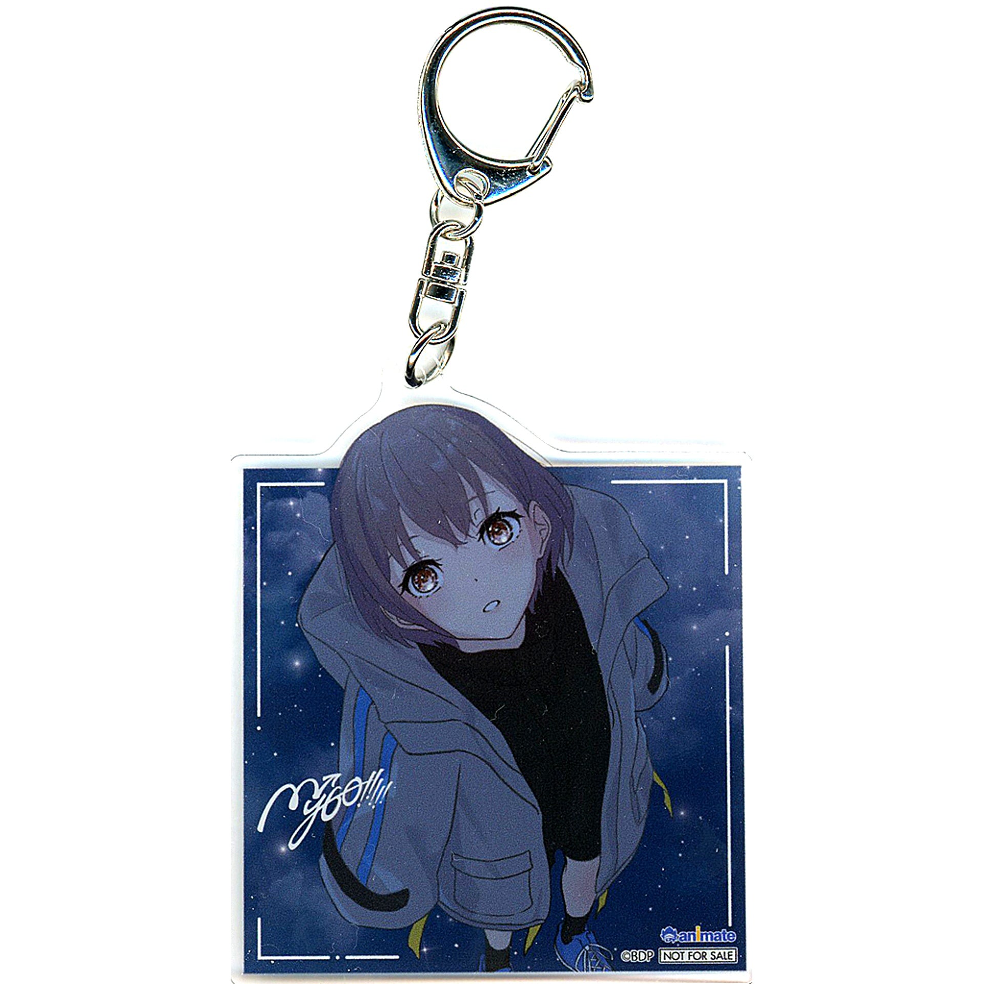 Tomori Takamatsu Ltd Ed A Ver. BanG Dream! Girls Band Party! MyGO!!!!! Acrylic Keychain CD Animate Bonus [USED]