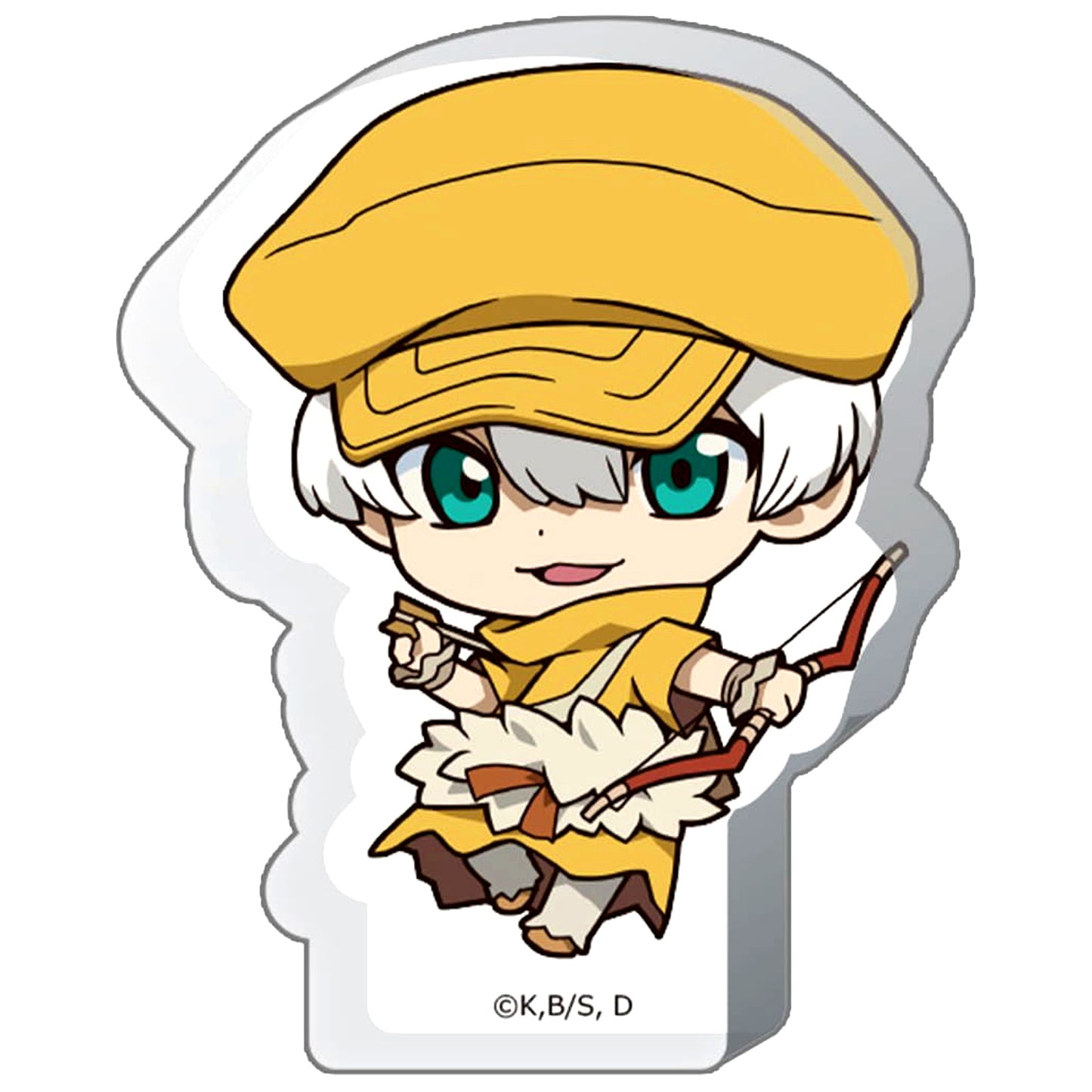 Ukyou Saionji Dr.STONE Thick Acrylic Stand [USED]