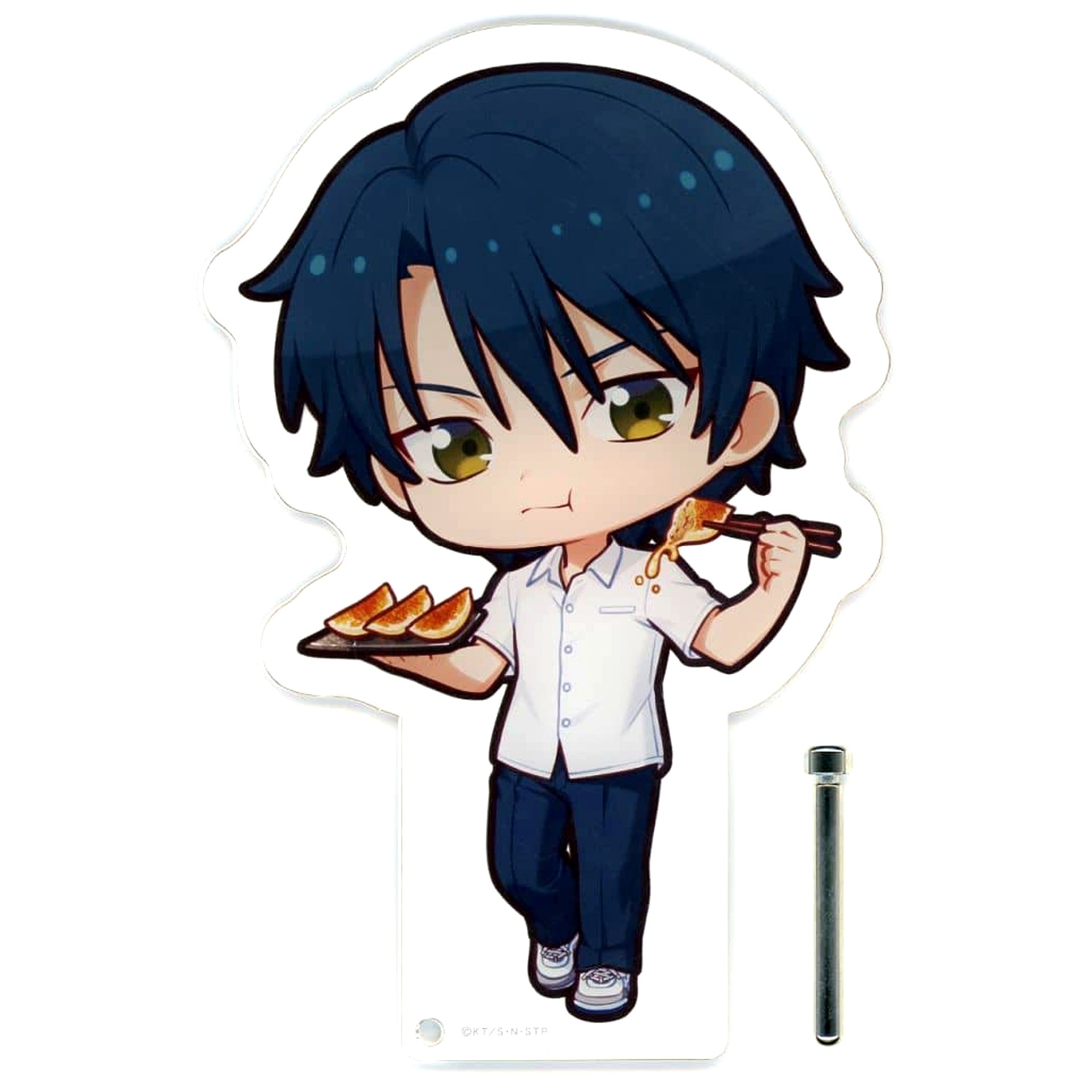 The New Prince of Tennis Ryoma Echizen Big Acrylic Stand Nikujiru Gyoza no Dandadan Collaboration [USED]