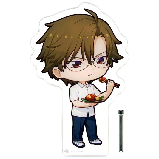 The New Prince of Tennis Kunimitsu Tezuka Big Acrylic Stand Nikujiru Gyoza no Dandadan Collaboration [USED]