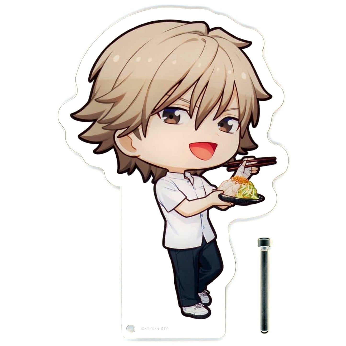 The New Prince of Tennis Kuranosuke Shiraishi BIG Acrylic Stand Nikujiru Gyoza no Dandadan Collaboration [USED]