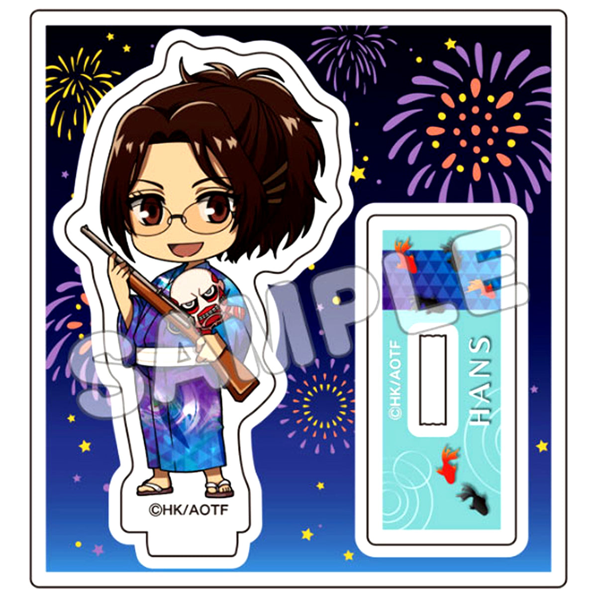 Hange Zoe Chibi Festival Acrylic Stand Attack on Titan [USED]