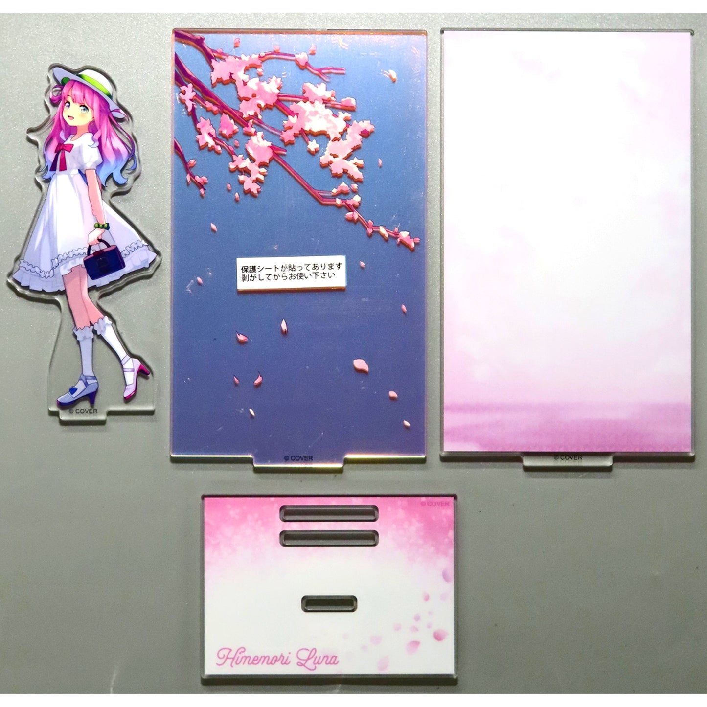 Himemori Luna Acrylic Diorama Stand Virtual YouTuber Hololive 4th Generation 5th Anniversary [USED]