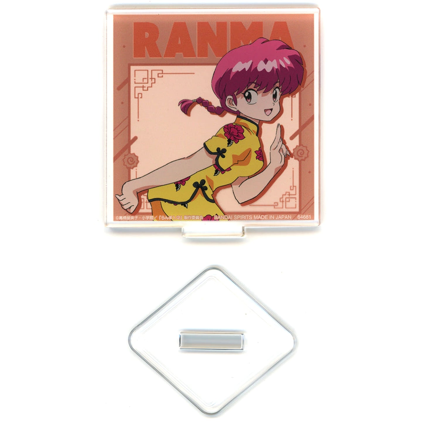 Ranma 1/2 Female Ranma Ichiban Kuji Acrylic Stand Prize H [USED]