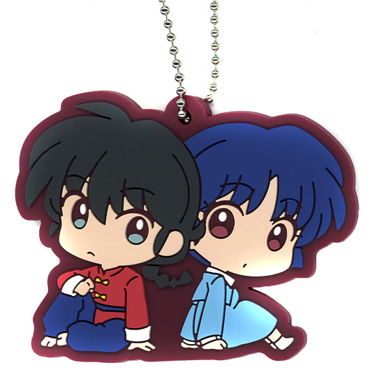 Ranma 1/2 Ranma Saotome Akane Tendou Ichiban Kuji Rubber Charm Rubber Assortment Prize I [USED]