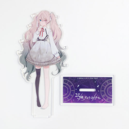 Colorful Stage! The Movie: A Miku Who Can't Sing Hatsune Miku Nobody's Sekai 25-ji, Nightcord de. Sega Lucky Kuji Acrylic Stand Prize B Acrylic Stands [USED]