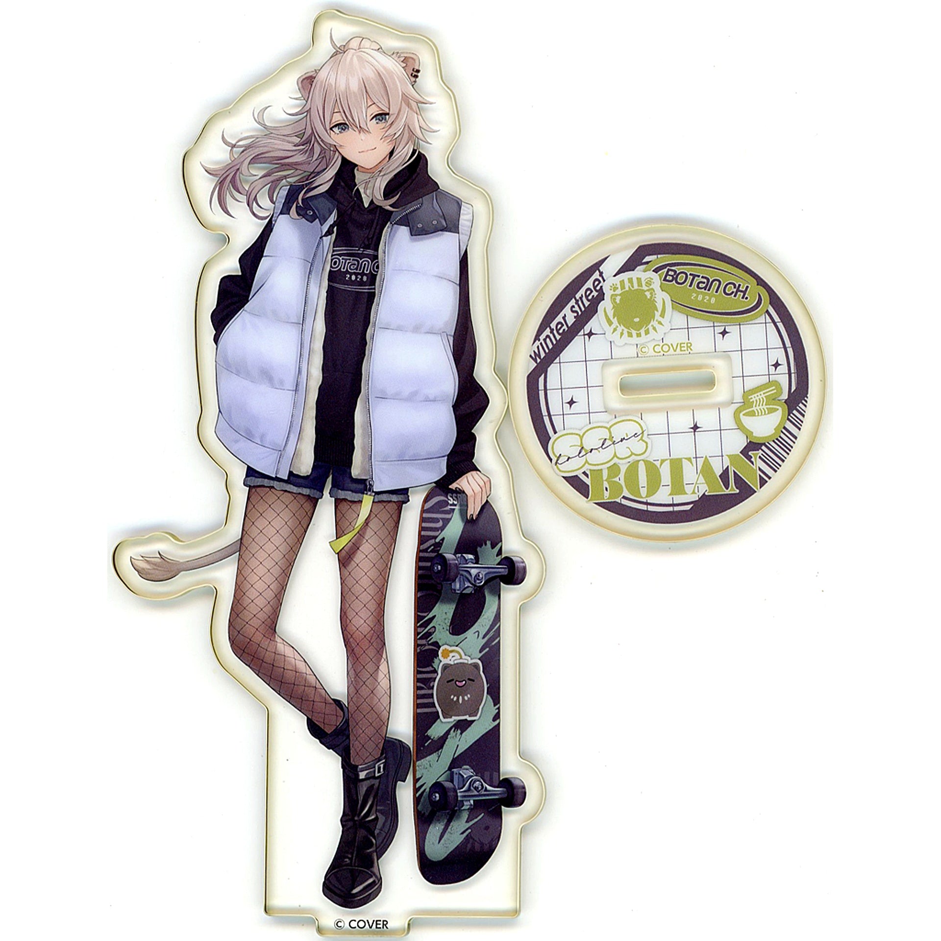 Shishiro Botan VTuber hololive Acrylic Stand hololive Seasonal Days Winter Street [USED]