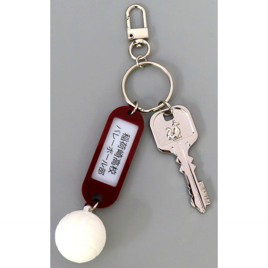 Inarizaki High School Haikyu!! Trading Key Charm Keychain with High School Name [USED]