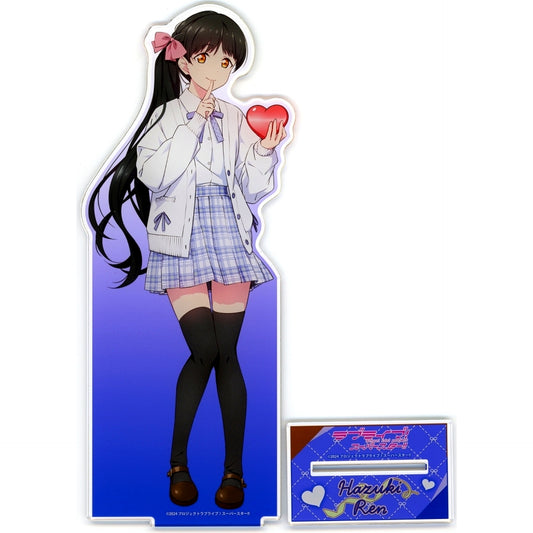 Ren Hazuki BIG Acrylic Stand Love Live Superstar Valentine 2025 POP UP SHOP in Shibuya MODI [USED]
