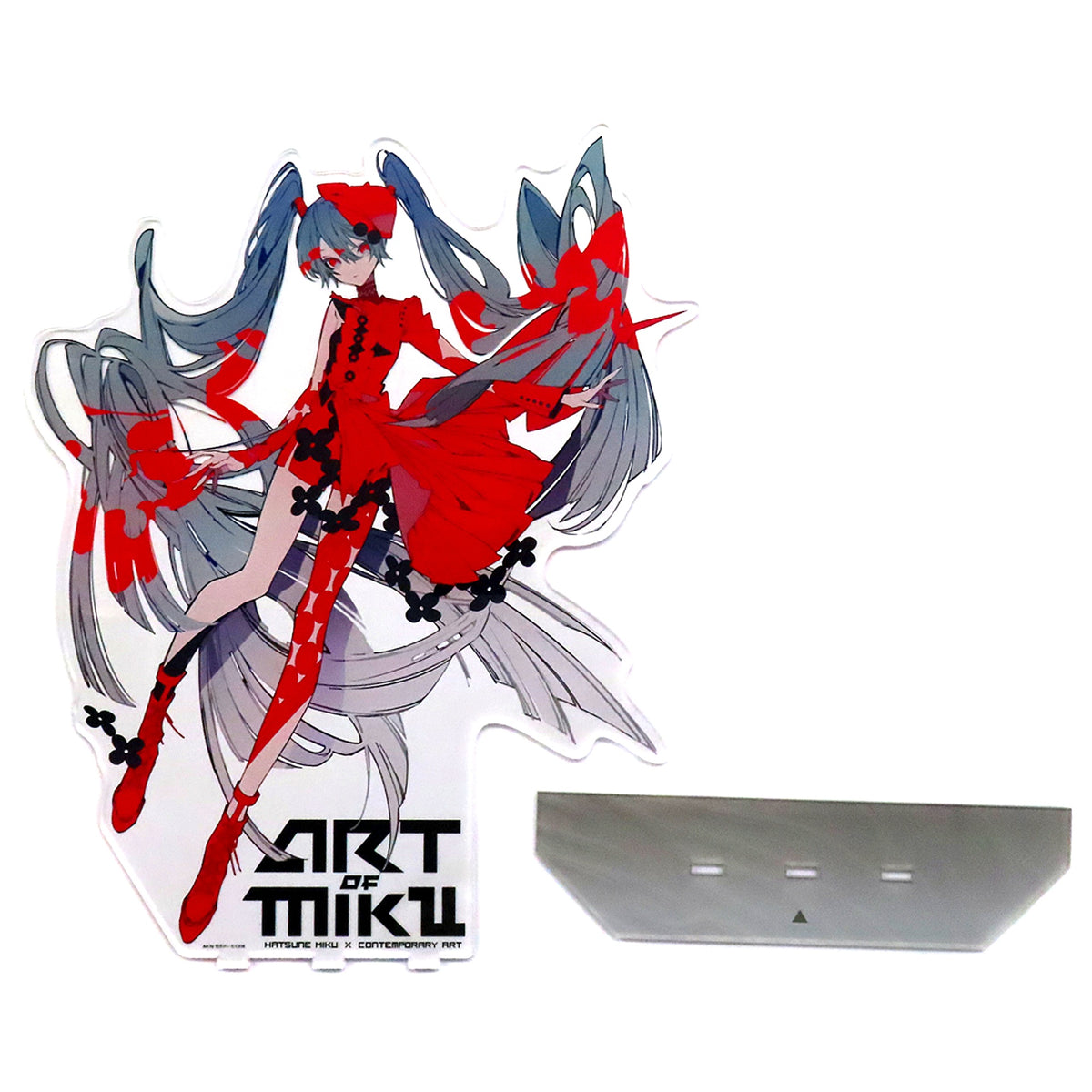 Hatsune Miku Art Miku Big Acrylic Stand VOCALOID ART OF MIKU -Hatsune Miku x Contemporary Art- for BARNEYS NEW YORK [USED]