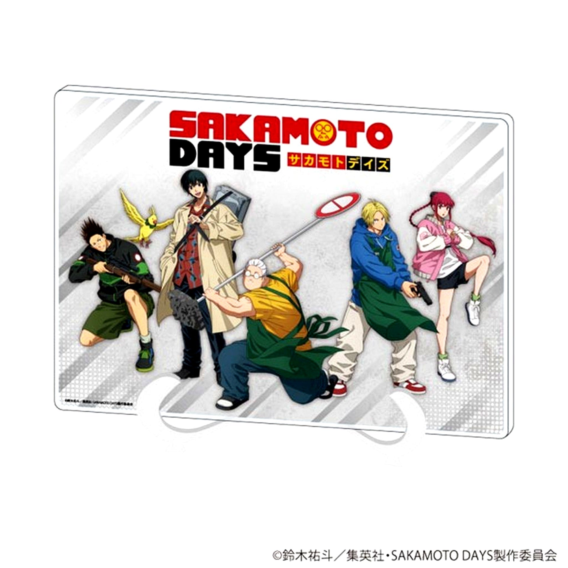 All Characters SAKAMOTO DAYS Acrylic Art Board POP UP SHOP in Tokyo Character Street by eeo [USED]