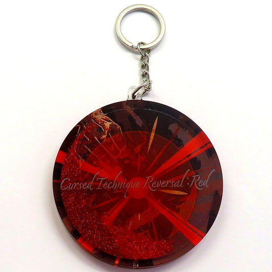 Cursed Technique Reversal Red Jujutsu Kaisen Liquid Keychain [USED]