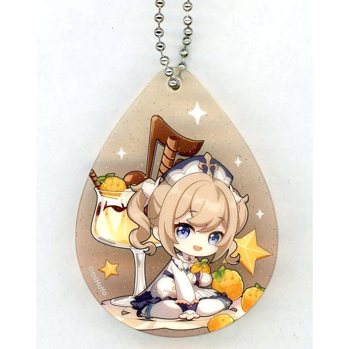 Genshin Barbara Sweet Summer Breeze Series Mini Character Acrylic Keychain China Limited Keychains [USED]