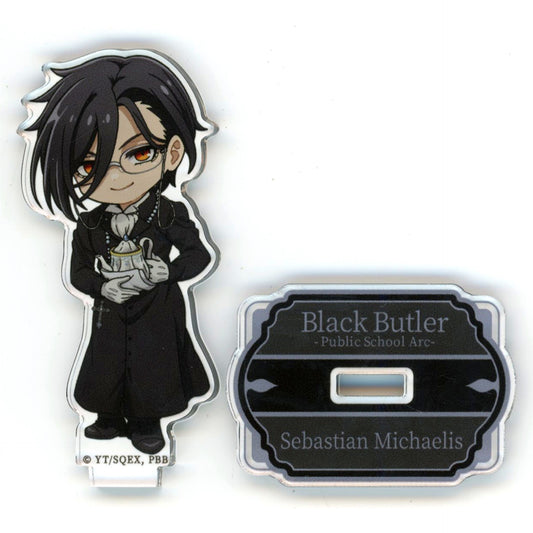 Sebastian Michaelis Mini Acrylic Stand Black Butler: Public School Arc x Sunshine City Prince Hotel IKEPRI 25 [USED]